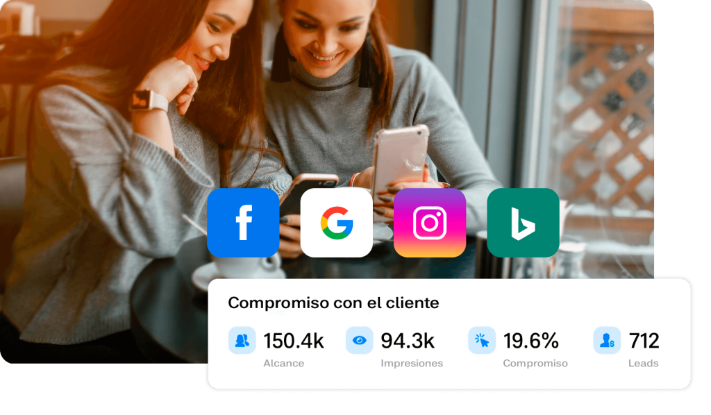 Presencia digital de marca en Lima con sitio web posicionado en Google Facebook e Instagram